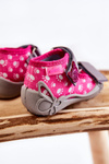 Sandals Papcie Befado na suchý zips 242p108 ružová