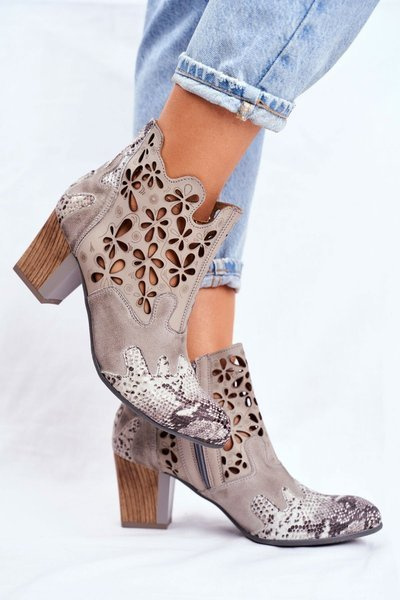 Dámske topánky na Post Maciejka Spring Popielate 04369-13