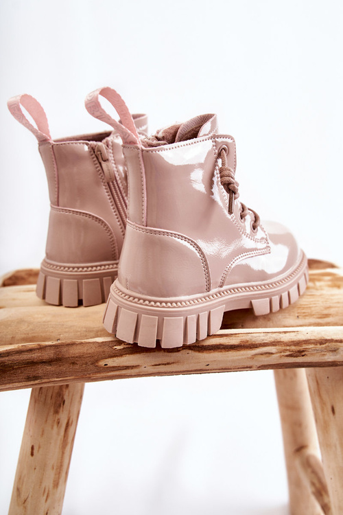 Maľované izolované topánky Heidi svetlo béžové topánky