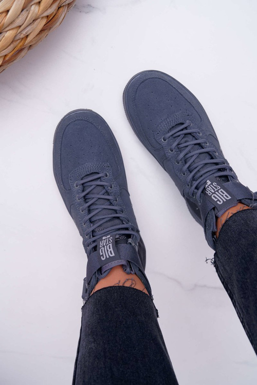 Dámská Obuv Sneakers šedé Big Star EE274661