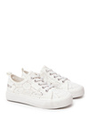 Veľká hviezda JJ374012 Białe Openwork Sneakers