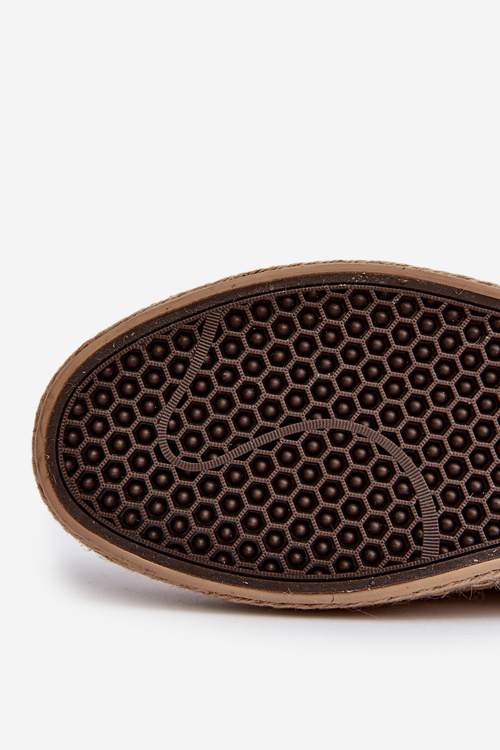 Eko Zamszowe Espadryle Pánské Big Star NN174049 Beige