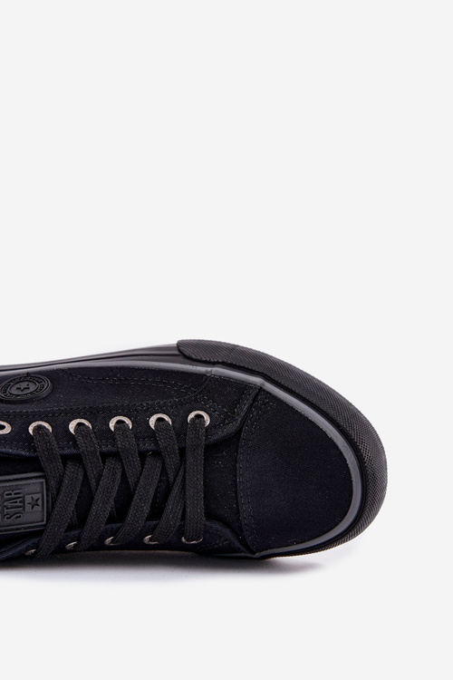 Pánske Textilné Tenisky Big Star RR174338 Čierne