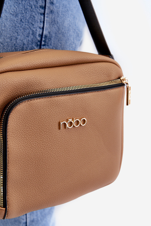 Taška Křížem Přes Tělo Z Ekokože NOBO BAGP990-K015 Hnědá
