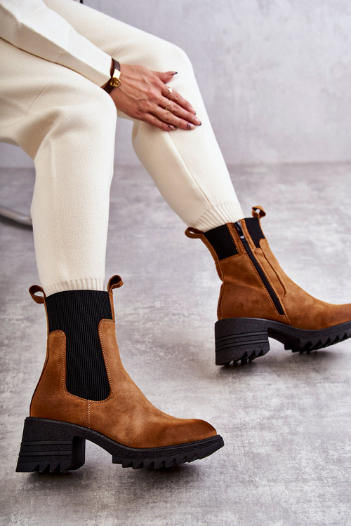 Dámske izolované vysoké podpätky Camel Abella