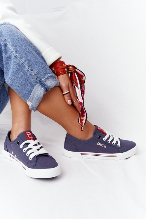 Dámska veľká hviezda HH274063 Navy Blue tenisky