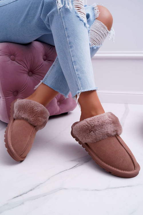 Dámské papuče khaki Mirendy