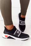 Tenisky Slip-On Memory Foam Big Star HH274536 Černé
