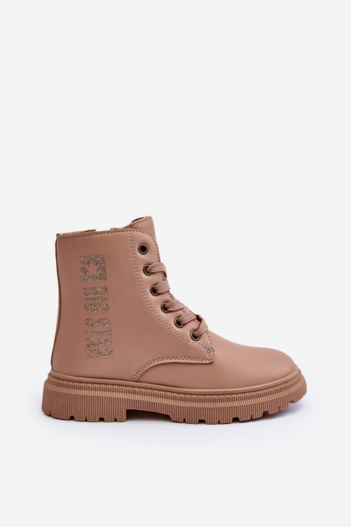 Big Star MM374154 Izolované detské kožené topánky