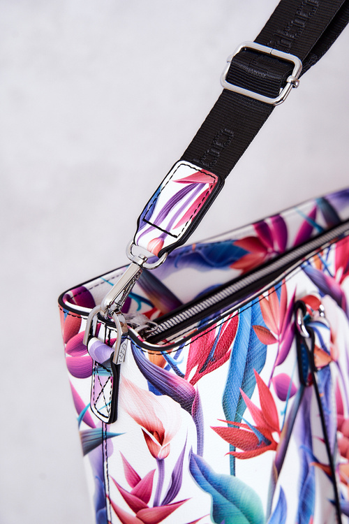 Klasický Big Bag NOBO M1330-CM00 Multi-White