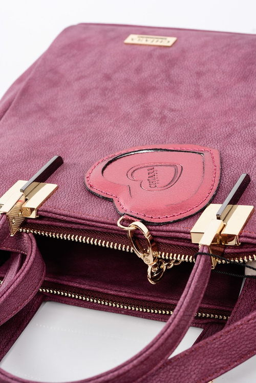 Veľká poľská dámska kabelka + vrece + zrkadlo