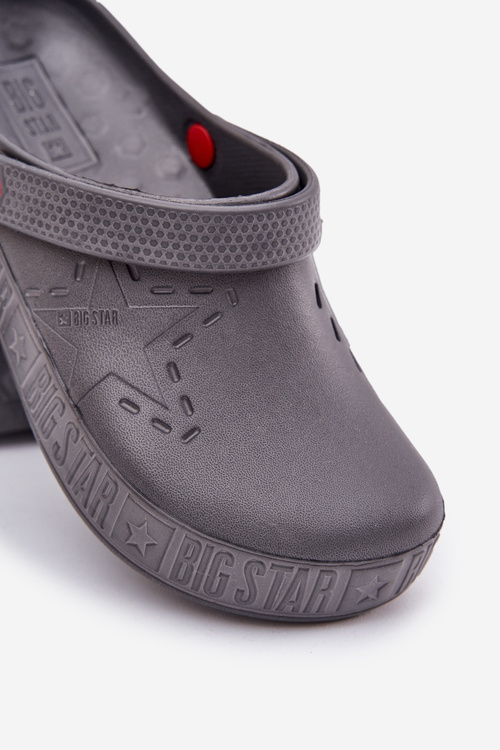 Pánské Lehká Klapky Chodaky Big Star II175007 Šedé