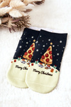 Pizza-žltá pizza Foot Socks