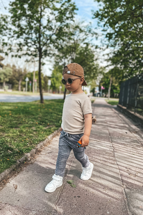 Dětské Vysoké Boty Bile Bartnie