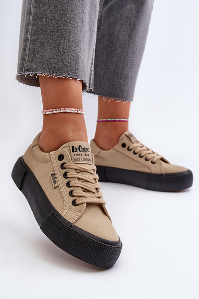Dámské tenisky Lee Cooper LCW-24-31-2721 béžové