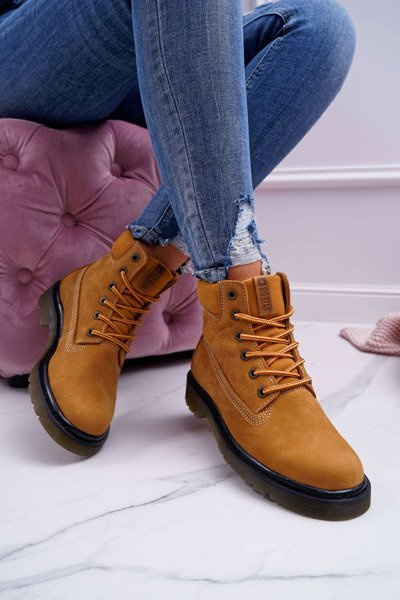 Dámské Turistické Kotníkové Boty Big Star Camel EE274013