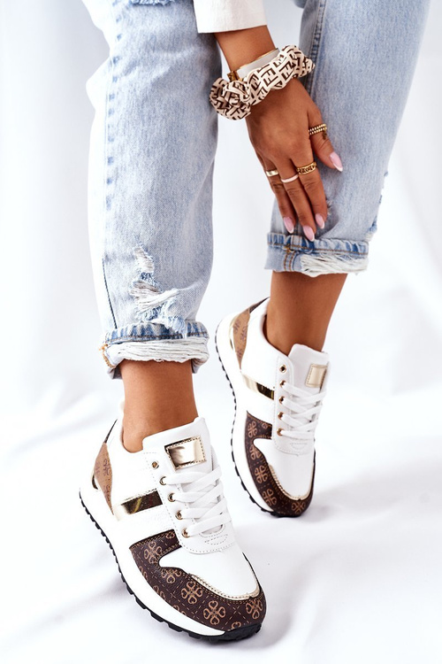 Dámská Sportovní Obuv Sneakersy Bílé Next