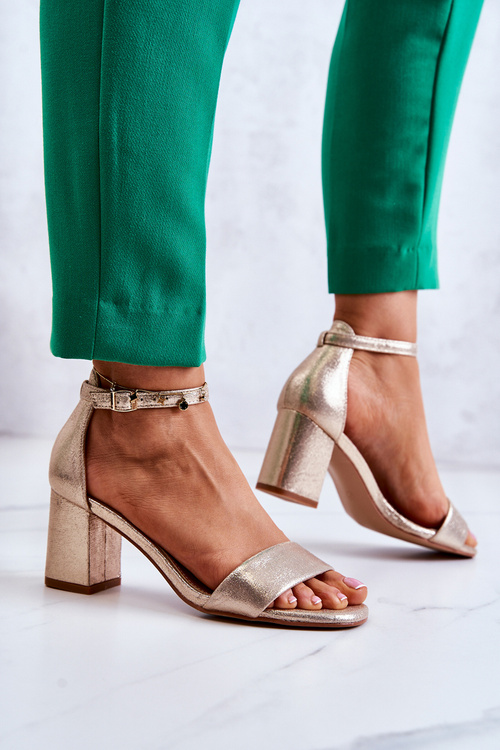 Dámske módne sandále na Lucida Golden Post