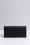 Veľká dámska čierna peňaženka