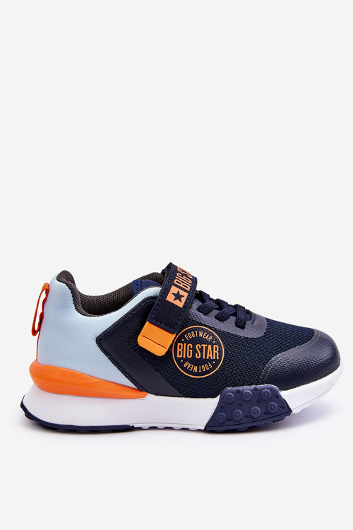 Nízka detská športová topánka Pamäťový penový systém Big Star LL374215 Navy modrá