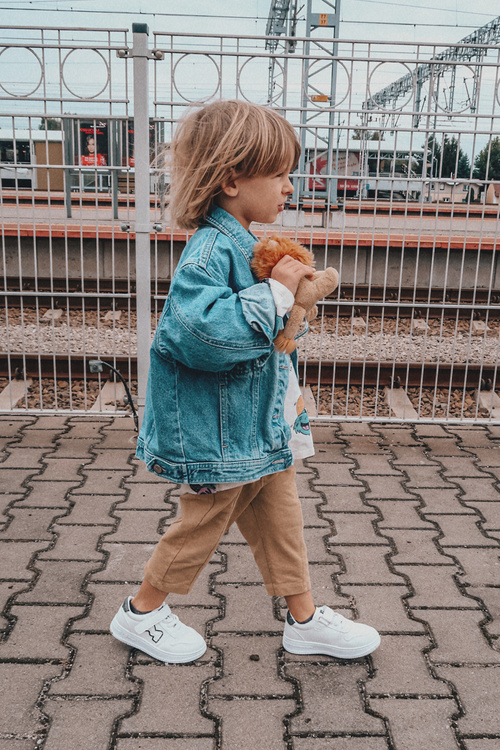 Dětská Sportovní Obuv Na Suchý Zip Bílé-cerné Santi