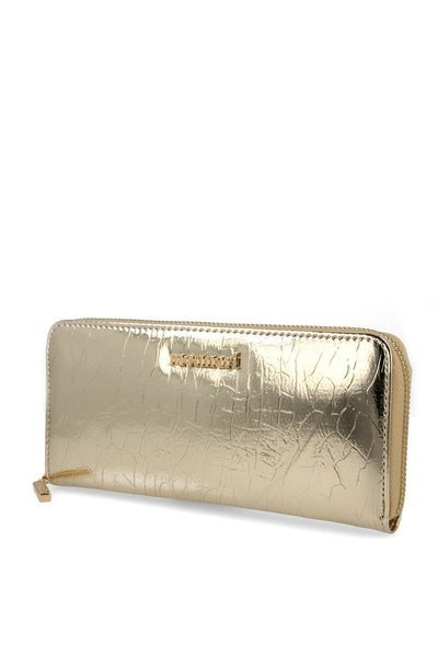Dámská Peněženka MONNARI PUR0100-M23 Zlatá Lakovaná