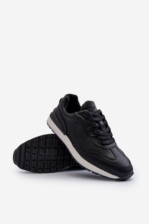 Pánske Kožené Tenisky BIG STAR NN174287 Čierne