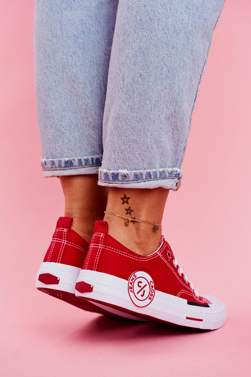 Dámské Tenisky Cross Jeans Červené FF2R4074C