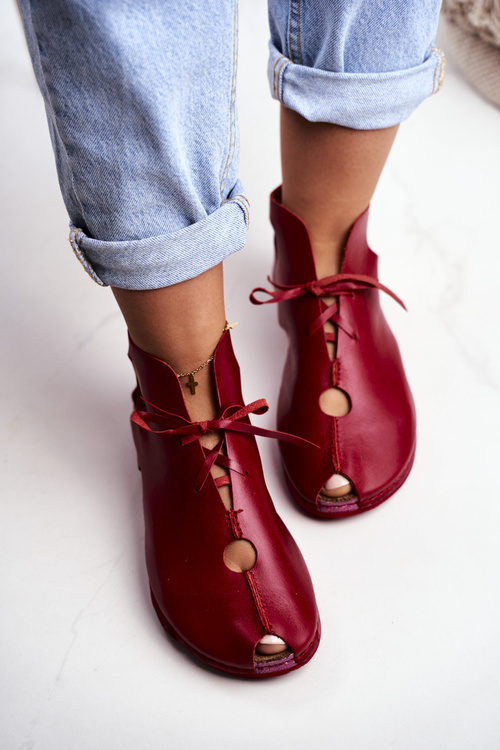 Dámska Červená topánky Maciejka 03426-08