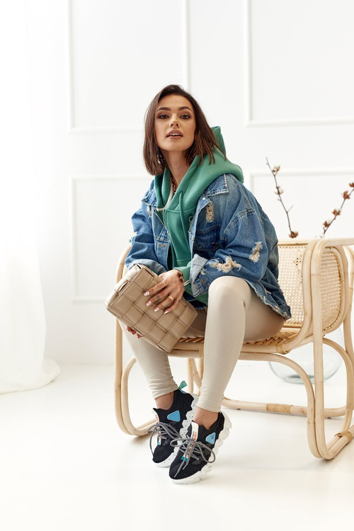 Dámská Sportovní Ponožky Boty Černé Fashion Pioneer