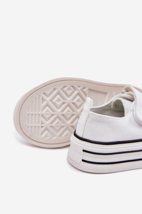 Dievčenské Tenisky S Pripínacím Medvedíkom Biele Solena