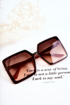Dámske štvorcové okuliare V130032 Brown-Ful