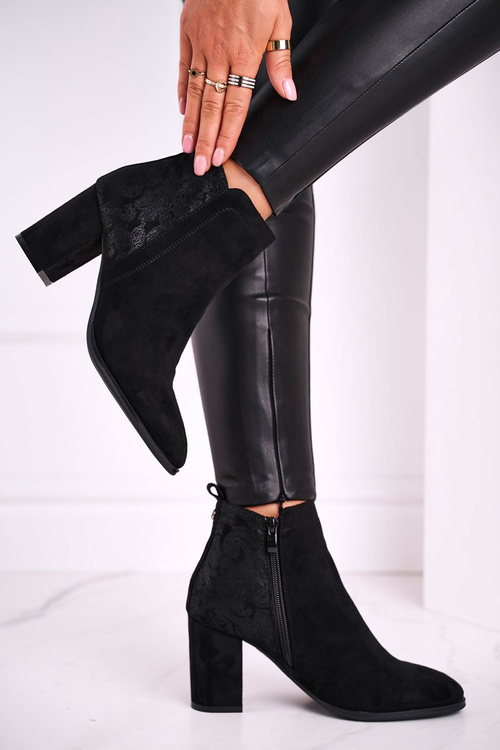 Dámské Kotníkové Boty Sergio Leone černé BT508