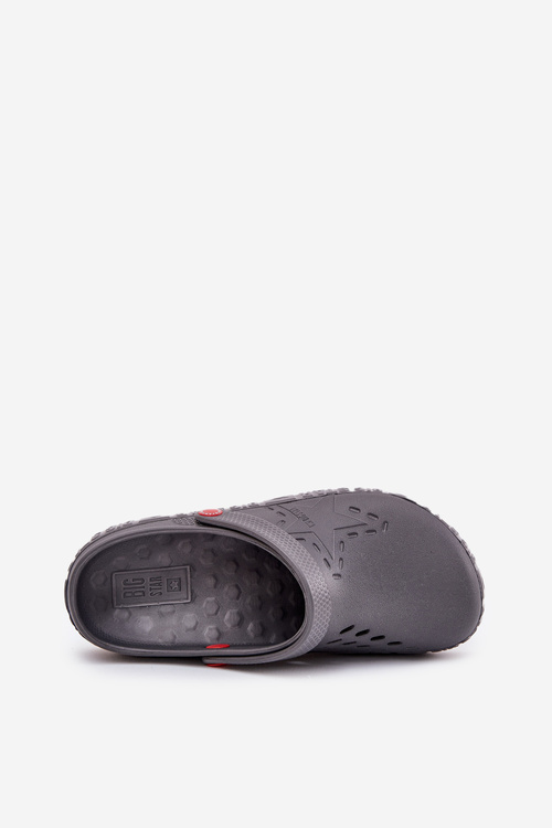 Pánske Ľahké Klapky Big Star II175007 Šedé