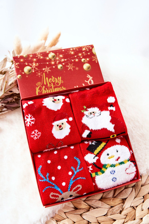 Dětské vánoční ponožky Cosas sada 4 párů