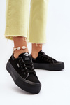 Dámské tenisky na platformě Lee Cooper LCW-24-31-2180 černé