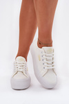 Dámské Tenisky Na Platformě Lee Cooper LCW-25-31-3450L Bílé