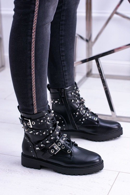 Dámské kotníkové boty černé Albere