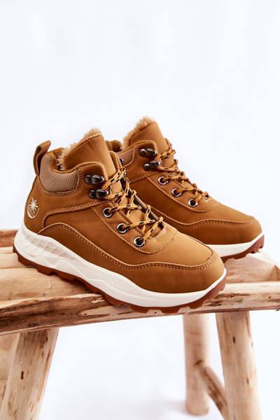 Dětské zateplené boty Trappers velbloudí Otto