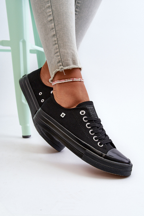 Klasické Dámské Tenisky Big Star NN274284 Černé