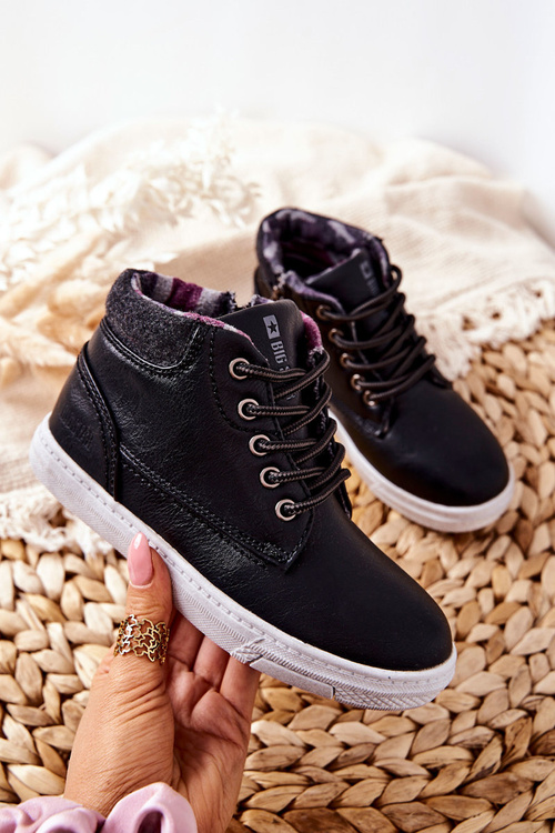 Dětské Oteplovací Sportovní Boty Big Star BB374132BS Černé