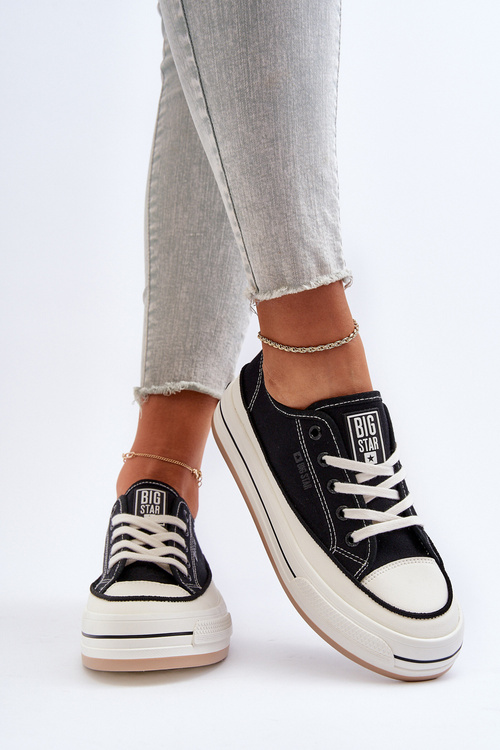 Dámske tenisky Big Star NN274204 Čierne