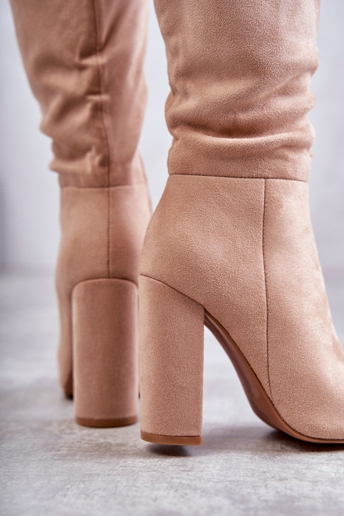 Classic Suede High -Heeled Tressa podpätky