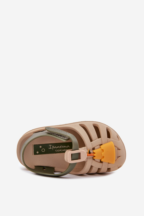 Dětské Sandály Na Suchý Zip 83619 Béžové Ipanema Summer XV Baby
