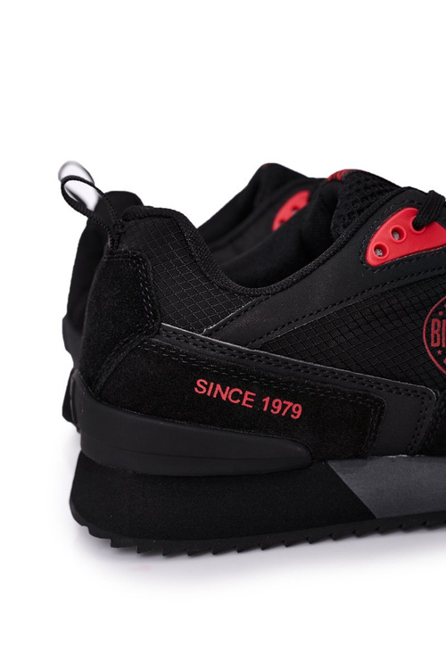 Pánské Sportovní Obuv Memory Foam Big Star HH174241 Černé