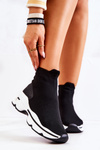 Športové topánky High Sock Black Bailee