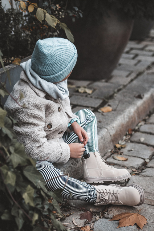 Detské topánky Trappers na béžovej bansi