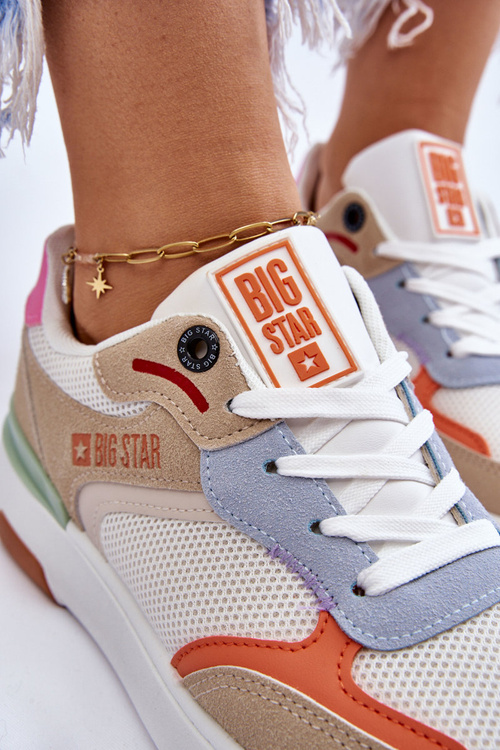Dámske športové topánky tenisky Big Star LL274437 Multicolor