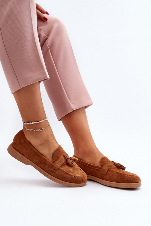 Dámské semišové mokasíny Camel Dansitu