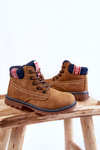 Veľká hviezda KK374130 Detské topánky Camel